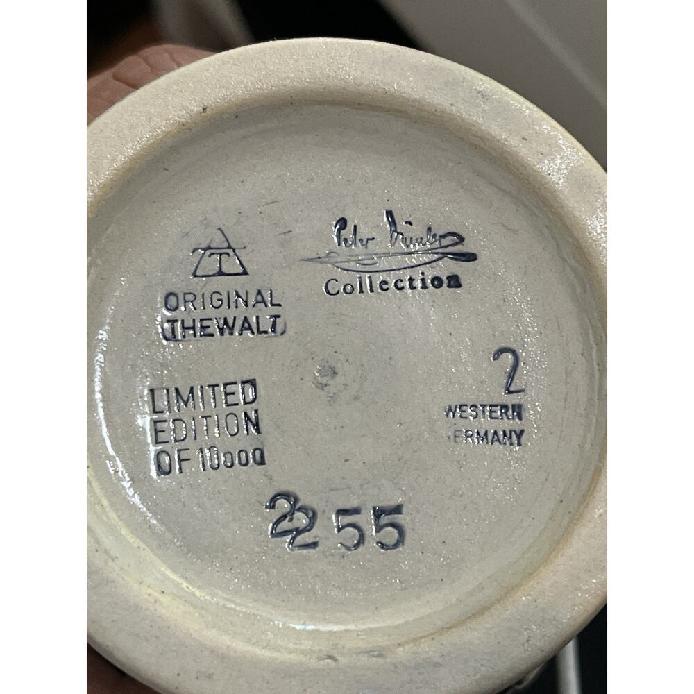 Original Thewalt Peter Duemler Limited Edition #2255/10000 German Beer Stein - Picture 12 of 12